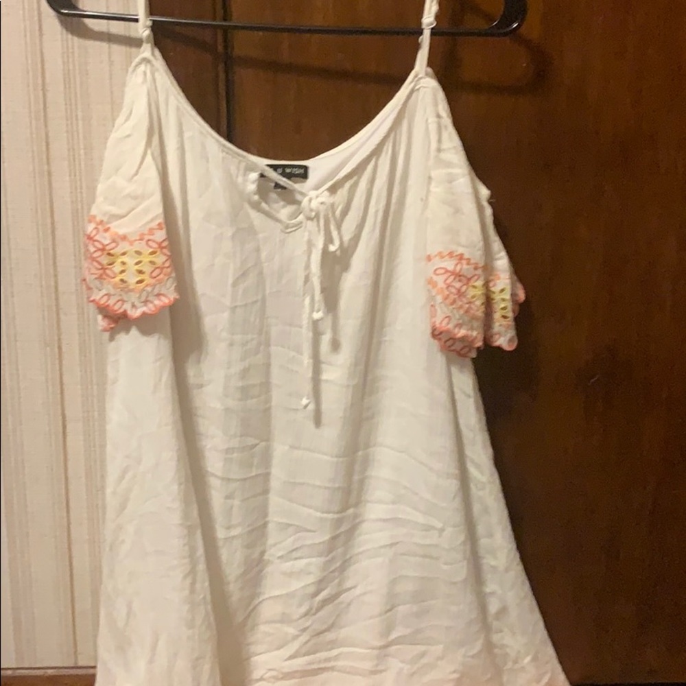 Off the shoulder, sun dress